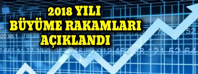 2018 Büyüme Rakamları