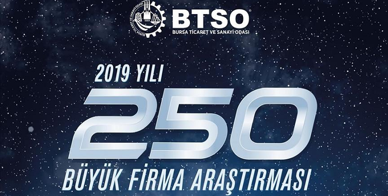 Bursa’nın En Büyük 250 Firması Açıklandı