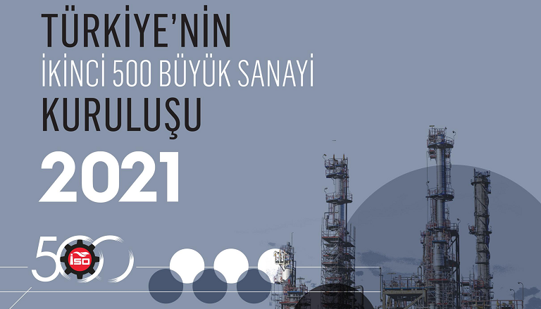 Türkiye’nin İkinci 500 Büyük Sanayi Kuruluşu 2021'in Sonuçları Açıklandı