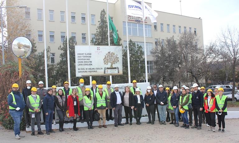 TÜDÖKSAD Çevre Ödülü Bayrağı Göndere Çekildi